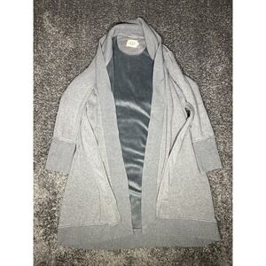 UGG Karoline Robe Size M Dark Heather Gray Loungewear Sleepwear Soft Cozy